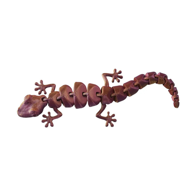 3D Station 3D Printed Mini Lizard - Purple Pearlescent - مجسم ثلاثي الأبعاد